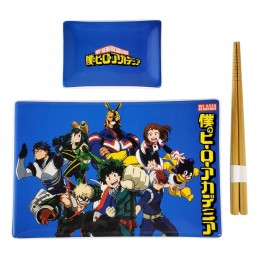 MY HERO ACADEMIA CERAMIC SUSHI SET E BACCHETTE JUST FUNKY