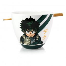 MY HERO ACADEMIA IZUKU MIDORIYA CIOTOLA E BACCHETTE RAMEN BOWL JUST FUNKY