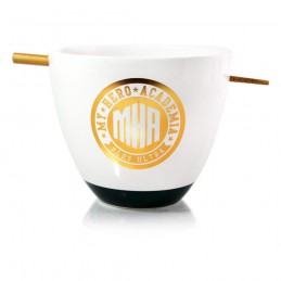 JUST FUNKY MY HERO ACADEMIA IZUKU MIDORIYA RAMEN BOWL WITH CHOPSTICKS