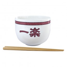 JUST FUNKY NARUTO SHIPPUDEN TEAM 7 RAMEN BOWL WITH CHOPSTICKS