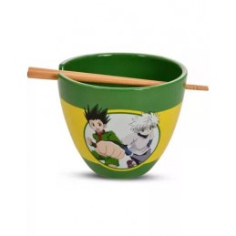 JUST FUNKY HUNTER X HUNTER RAMEN BOWL WITH CHOPSTICKS