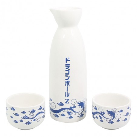 DRAGON BALL Z SHENRON CERAMIC SAKE SET