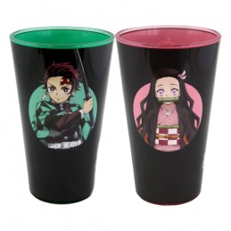 JUST FUNKY DEMON SLAYER TANJIRO NEZUKO GLASSES 2-PACK