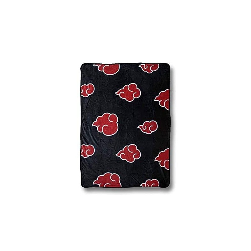 JUST FUNKY NARUTO SHIPPUDEN AKATSUKI FLEECE BLANKET 114 X 152CM