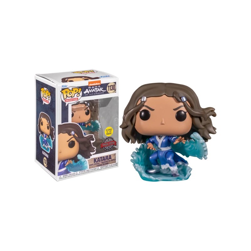 FUNKO POP! AVATAR THE LAST AIRBENDER KATARA GLOW IN THE DARK BOBBLE HEAD FIGURE FUNKO