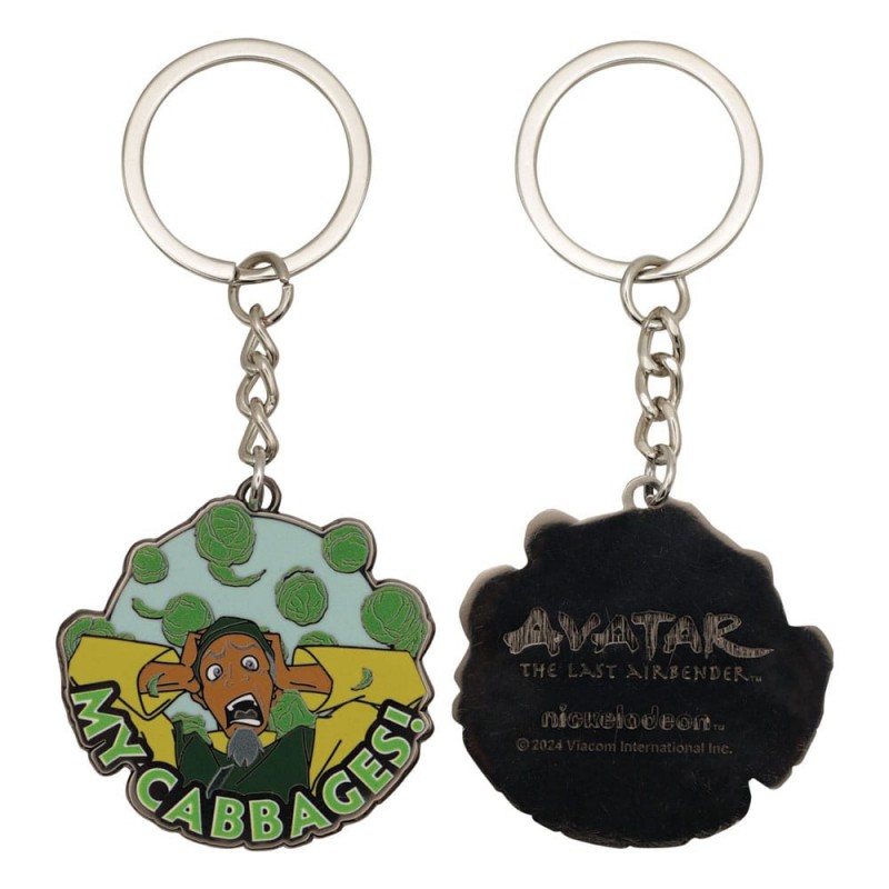 FANATTIK AVATAR THE LAST AIRBENDER CABBAGE MERCHANT METAL KEYCHAIN