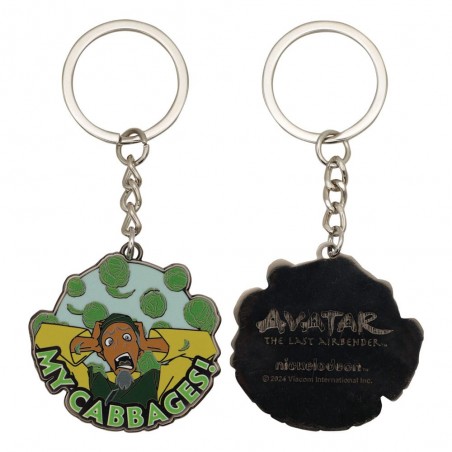 AVATAR THE LAST AIRBENDER CABBAGE MERCHANT METAL KEYCHAIN