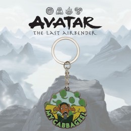 FANATTIK AVATAR THE LAST AIRBENDER CABBAGE MERCHANT METAL KEYCHAIN