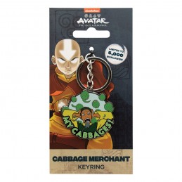 FANATTIK AVATAR THE LAST AIRBENDER CABBAGE MERCHANT METAL KEYCHAIN