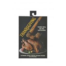 THANKSGIVING ULTIMATE JOHN CARVER NO LEFTOVERS ACTION FIGURE NECA