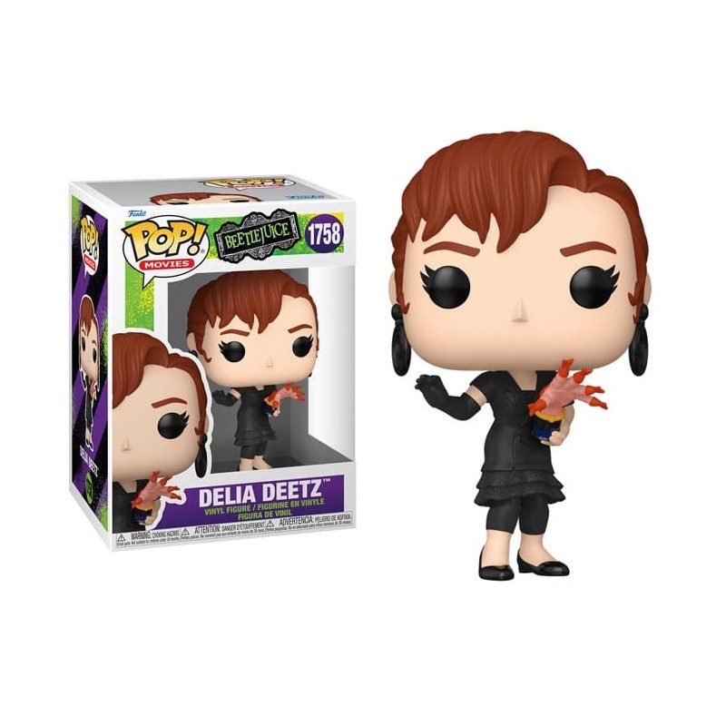 FUNKO POP! BEETLEJUICE DELIA DEETZ BOBBLE HEAD FIGURE FUNKO