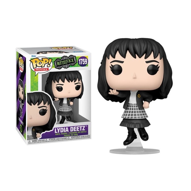 FUNKO POP! BEETLEJUICE LYDIA DEETZ BOBBLE HEAD FIGURE FUNKO