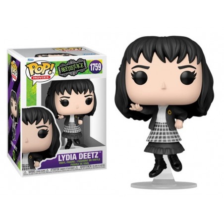 FUNKO POP! BEETLEJUICE LYDIA DEETZ BOBBLE HEAD FIGURE