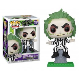 FUNKO POP! BEETLEJUICE ON TOMBSTONE BOBBLE HEAD FIGURE FUNKO