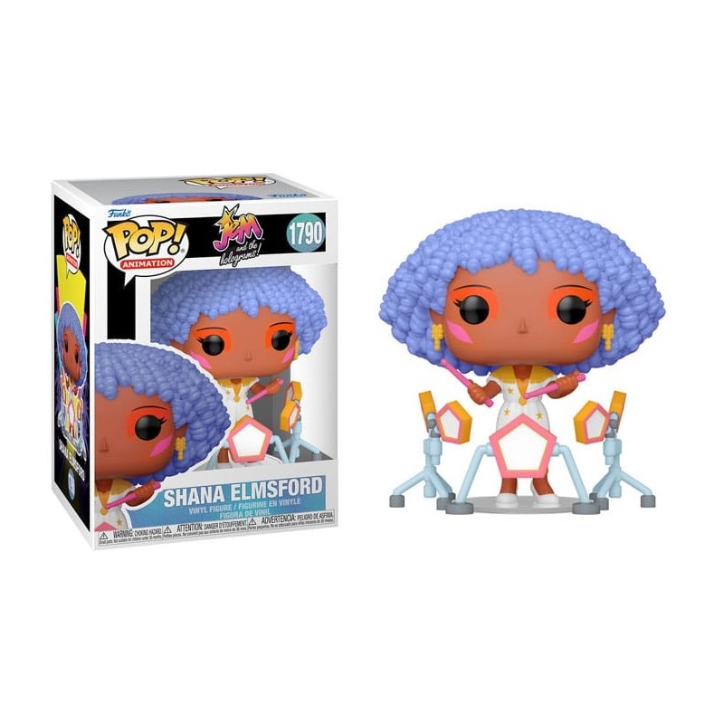 FUNKO POP! JEM AND THE HOLOGRAMS SHANA ELMSFORD BOBBLE HEAD FIGURE FUNKO