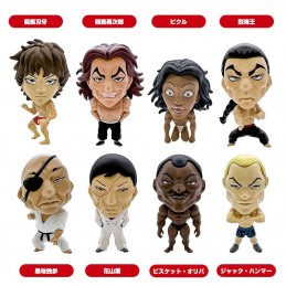 BAKI HANMA 16D COLLECTION 8-PACK BOX PVC MINI FIGURE 16 Directions