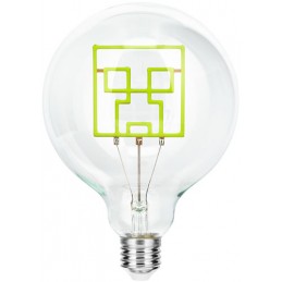 MINECRAFT CREEPER LED NEON BULB LAMPADINA PALADONE PRODUCTS