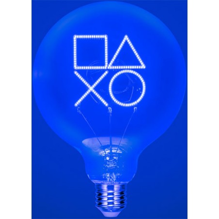 PLAYSTATION SYMBOLS LED NEON BULB LAMPADINA