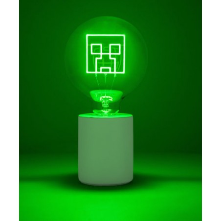 MINECRAFT CREEPER LED NEON BULB LAMP LAMPADA