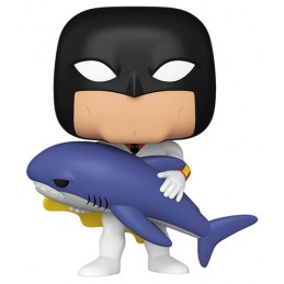 FUNKO FUNKO POP! PLUS SPACE GHOST COAST TO COAST - SPACE GHOST WITH SHARK FIGURE