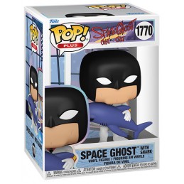 FUNKO FUNKO POP! PLUS SPACE GHOST COAST TO COAST - SPACE GHOST WITH SHARK FIGURE