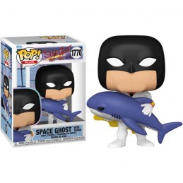 FUNKO POP! PLUS SPACE GHOST COAST TO COAST - SPACE GHOST WITH SHARK FIGURE FUNKO