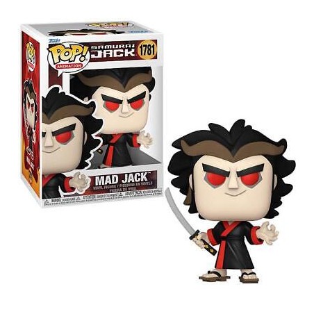 FUNKO POP! SAMURAI JACK - MAD JACK BOBBLE HEAD KNOCKER FIGURE