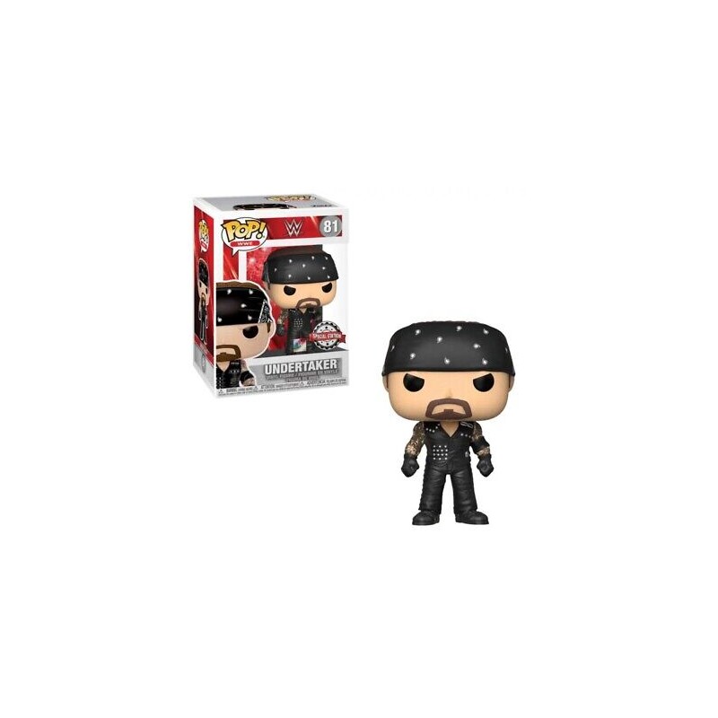 FUNKO POP! WWE UNDERTAKER EXCLUSIVE BOBBLE HEAD FIGURE FUNKO