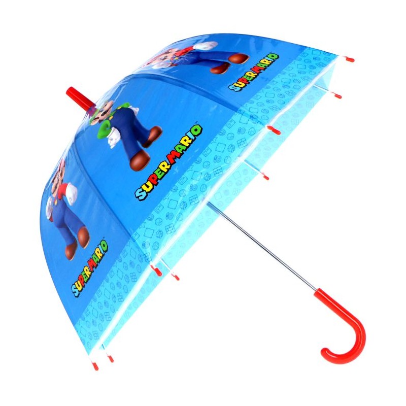 KIDS LICENSING SUPER MARIO CHILD UMBRELLA 46CM