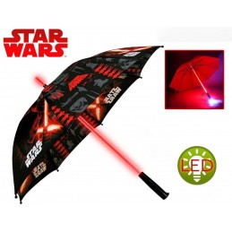 KIDS LICENSING STAR WARS UMBRELLA WITH LIGHTS 46CM