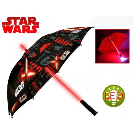 STAR WARS UMBRELLA WITH LIGHTS 46CM