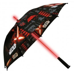 KIDS LICENSING STAR WARS UMBRELLA WITH LIGHTS 46CM