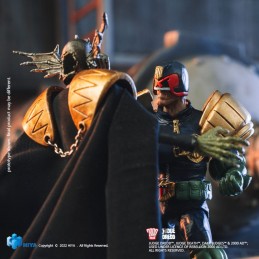 JUDGE DREDD 2000 AD GAZE INTO THE FIST OF DREDD SET 1:18 ACTION FIGURES HIYA TOYS