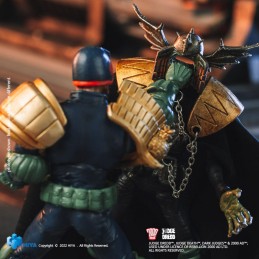 JUDGE DREDD 2000 AD GAZE INTO THE FIST OF DREDD SET 1:18 ACTION FIGURES HIYA TOYS