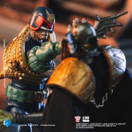 JUDGE DREDD 2000 AD GAZE INTO THE FIST OF DREDD SET 1:18 ACTION FIGURES HIYA TOYS