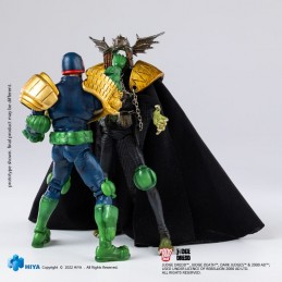 HIYA TOYS JUDGE DREDD 2000 AD - JUDGE DREDD GAZE INTO THE FIST OF DREDD SET 1:18 ACTION FIGURES