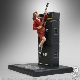 KNUCKLEBONZ ROCK ICONZ AC/DC ANGUS YOUNG STATUE RESIN FIGURE