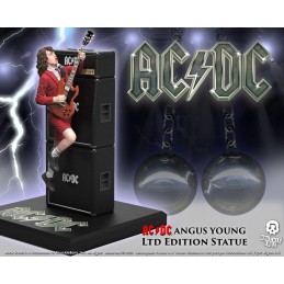 ROCK ICONZ AC/DC ANGUS YOUNG STATUA 25 CM RESINA FIGURE KNUCKLEBONZ