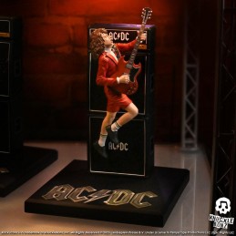 ROCK ICONZ AC/DC ANGUS YOUNG STATUA 25 CM RESINA FIGURE KNUCKLEBONZ