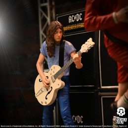 ROCK ICONZ AC/DC MALCOLM YOUNG STATUA 23 CM RESINA FIGURE KNUCKLEBONZ