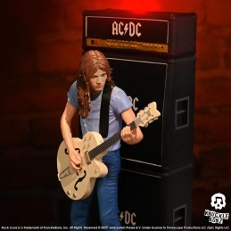 ROCK ICONZ AC/DC MALCOLM YOUNG STATUA 23 CM RESINA FIGURE KNUCKLEBONZ