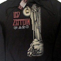 FELPA HOODIE LED ZEPPELIN HERMIT NERA