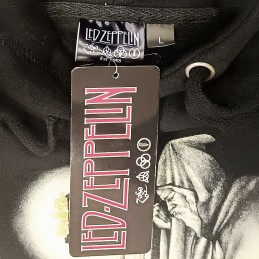 FELPA HOODIE LED ZEPPELIN HERMIT NERA