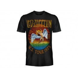 MAGLIA T SHIRT LED ZEPPELIN U.S. TOUR 1975