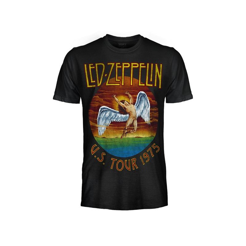 T SHIRT LED ZEPPELIN U.S. TOUR 1975