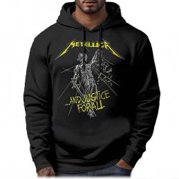 FELPA HOODIE METALLICA AND JUSTICE FOR ALL