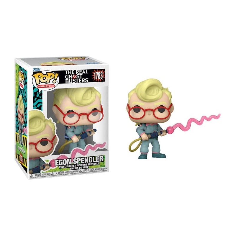 FUNKO FUNKO POP! ANIMATION THE REAL GHOSTBUSTERS EGON SPENGLER BOBBLE HEAD