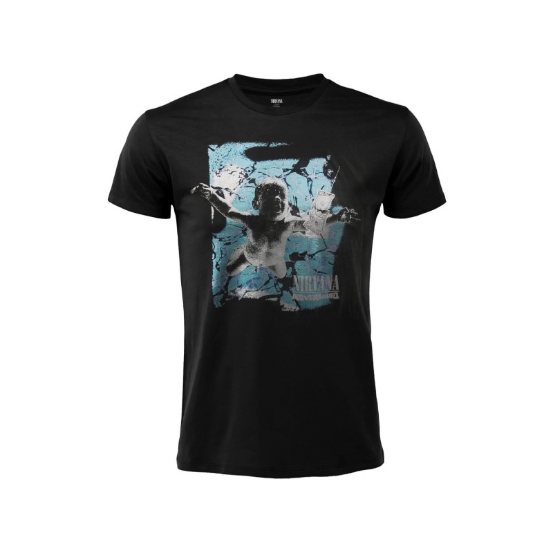 MAGLIA T SHIRT NIRVANA NEVERMIND