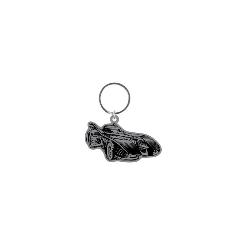 PYRAMID INTERNATIONAL BATMAN 1989 BATMOBILE KEYCHAIN KEYRING