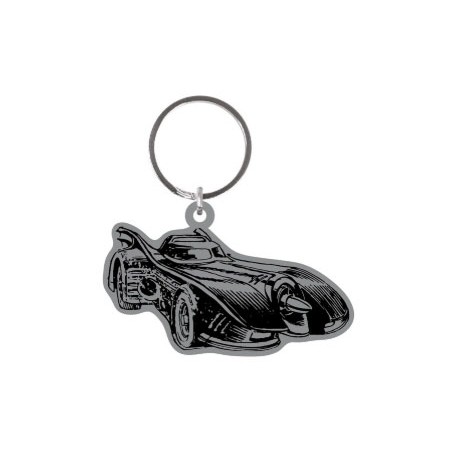 BATMAN 1989 BATMOBILE KEYCHAIN KEYRING